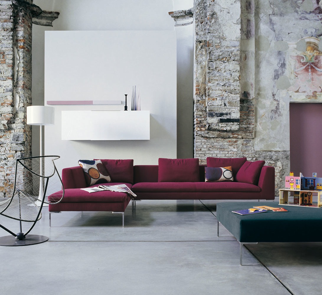 raumideen B&B Italia Sofa Charles