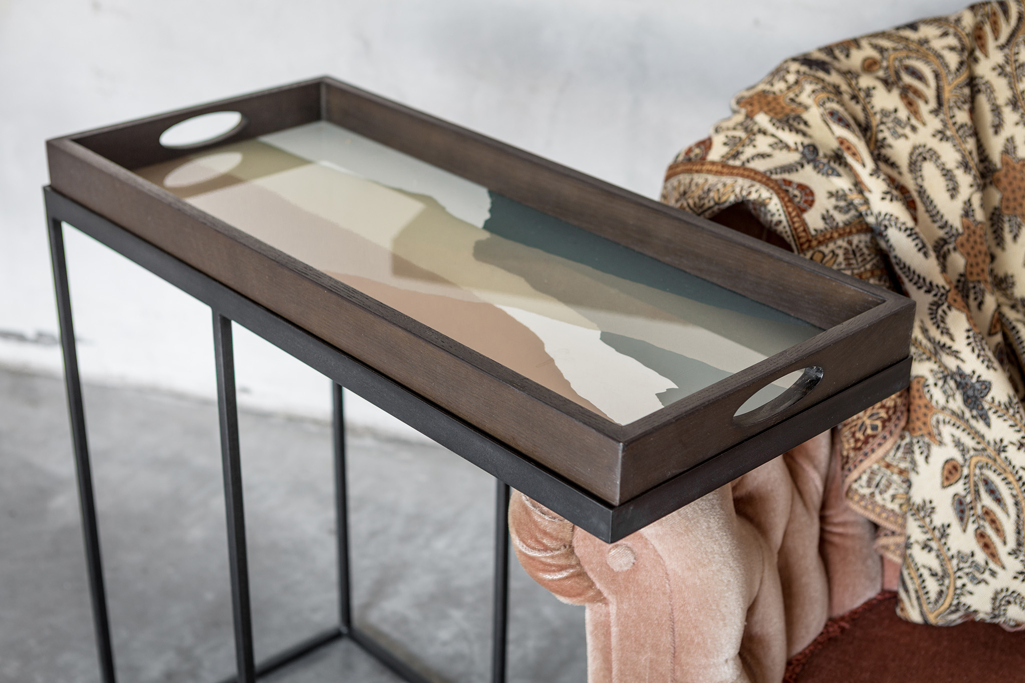 Ethnicraft Tray + Table Bild K